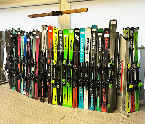 Ski Auswahl Showroom